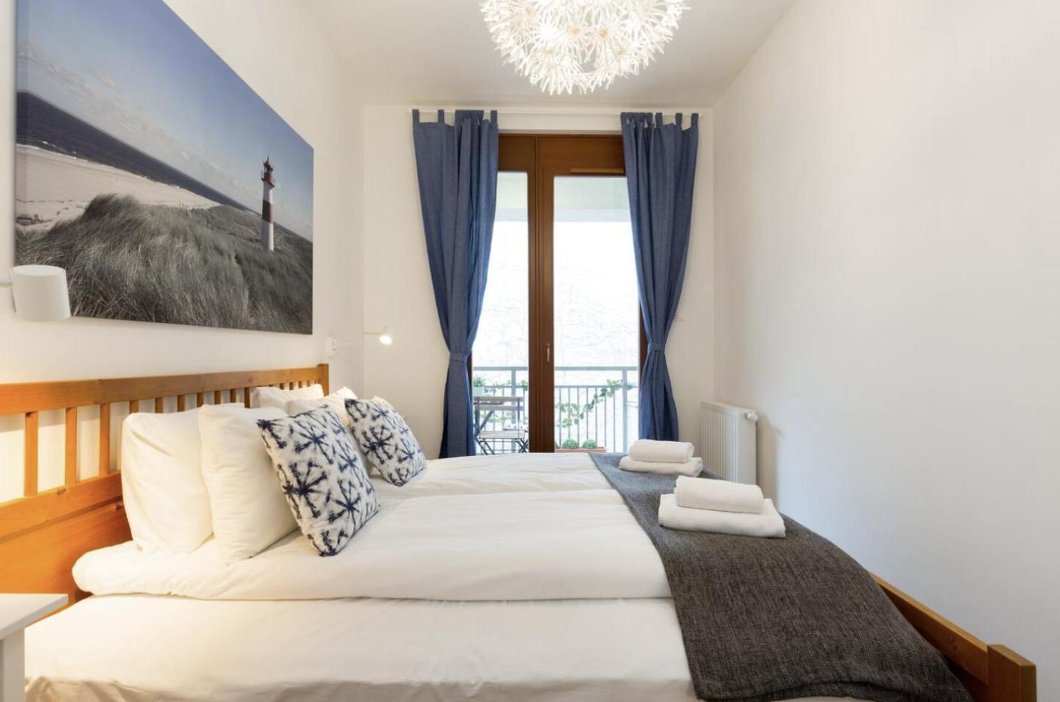 Appartement Kazinczy 3 Jewish Hq Bedroom + Living With Balcony Boedapest